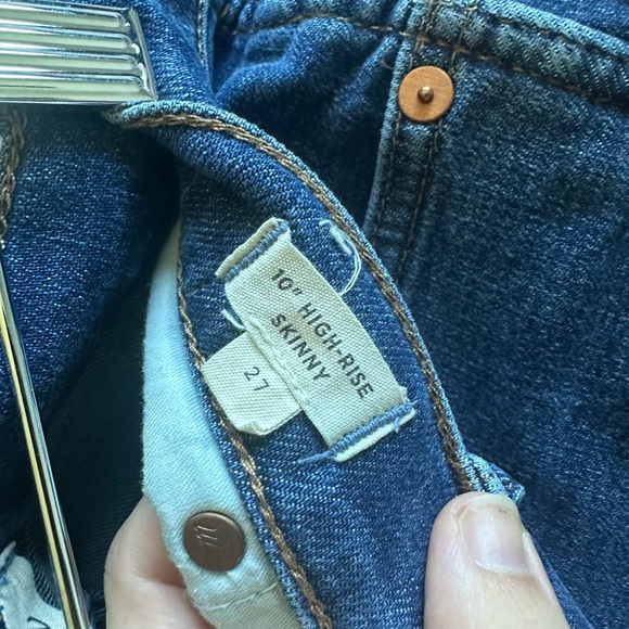 Madewell Jeans | 10” High rise Skinny | Size 27 Women’s Jeans - Picture 7 of 7